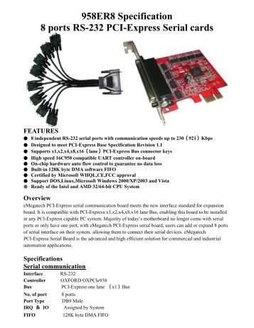 MP6421 Specification - Decision-Computer Merz