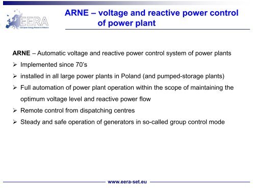 Wind farms integration in coordinated voltage and reactive power ...