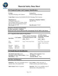 Material Safety Data Sheet - GF Health Products, Inc.