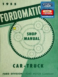 DEMO - 1955 Fordomatic Car-Truck Shop Manual - FordManuals.com