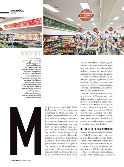 COMPRAR, COMPRAR E... - Supermercado Moderno