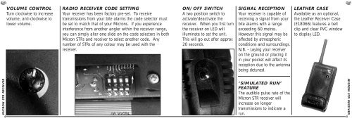 micron str receiver micron str receiver - Fox