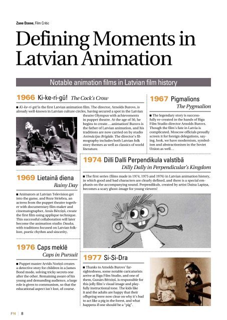 Latvian Animation - NacionÄlais Kino centrs