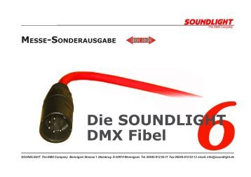 Die SOUNDLIGHT DMX Fibel