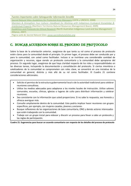 PROTOCOLOS COMUNITARIOS BIOCULTURALES - Natural Justice