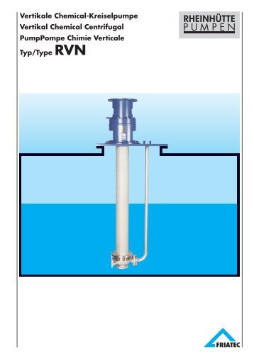 Vertikale Chemical-Kreiselpumpe Vertikal Chemical ... - Friatec