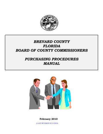 Purchasing Manual - Brevard County