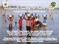 Anticipatory Learning for Climate Change Adaptation and Resilience