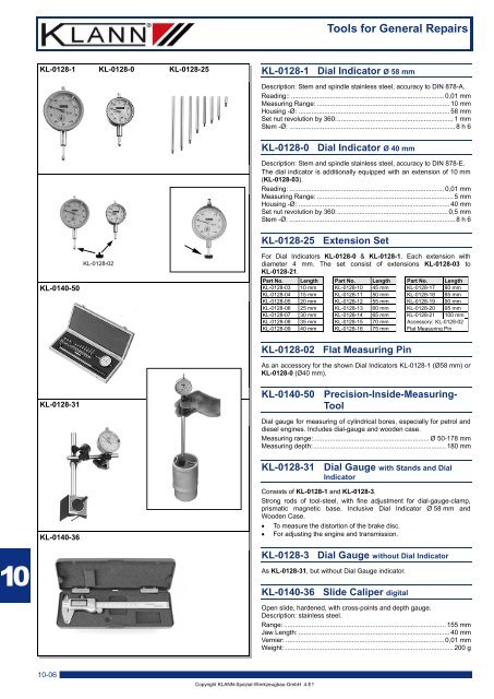 Tools for General Repairs - CARTEL