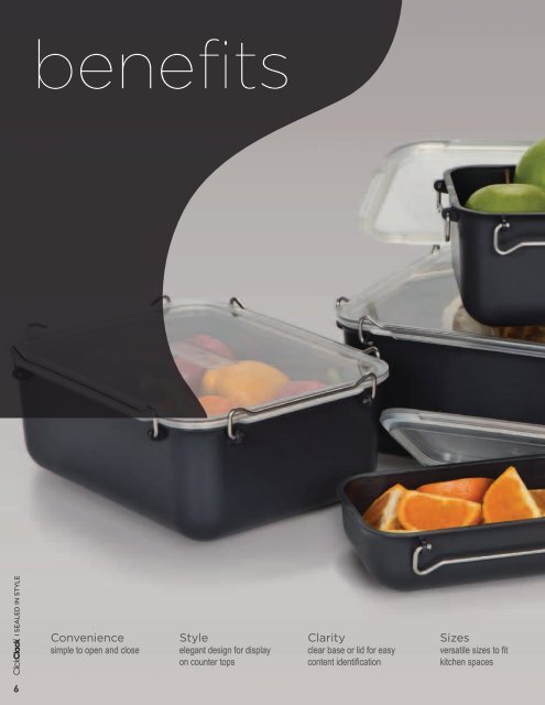 kitchenware product range