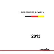 Katalog Perfektes BÃ¼geln - Impuls Apparatebau Jaeger & Sohn GmbH