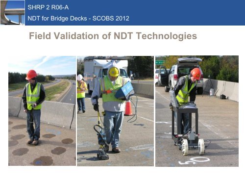 Nondestructive Testing to Identify Concrete Bridge Deck Deterioration