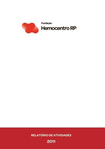 relatório de atividades - Centro de Hemoterapia de Ribeirão Preto