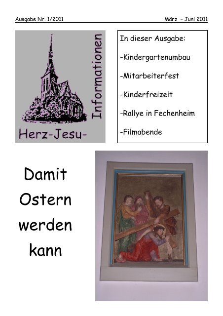 Damit Ostern werden kann - Herz Jesu Fechenheim