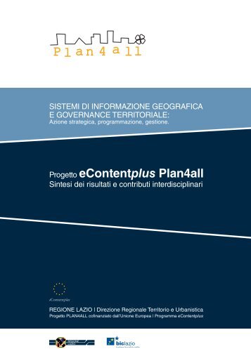 eContent plus Plan4all - Regione Lazio