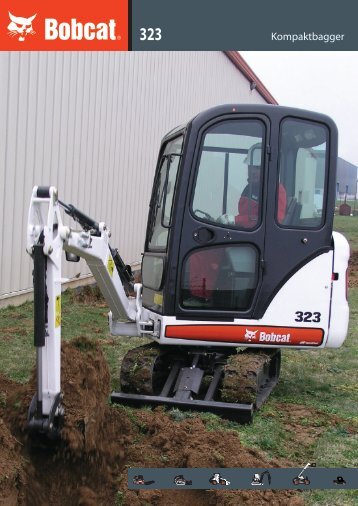 Technische Daten Bagger 323 - Bobcat.eu