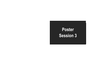 Poster Session 3 - RSC - Australian National University