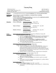 resume - Students.ou.edu - University of Oklahoma