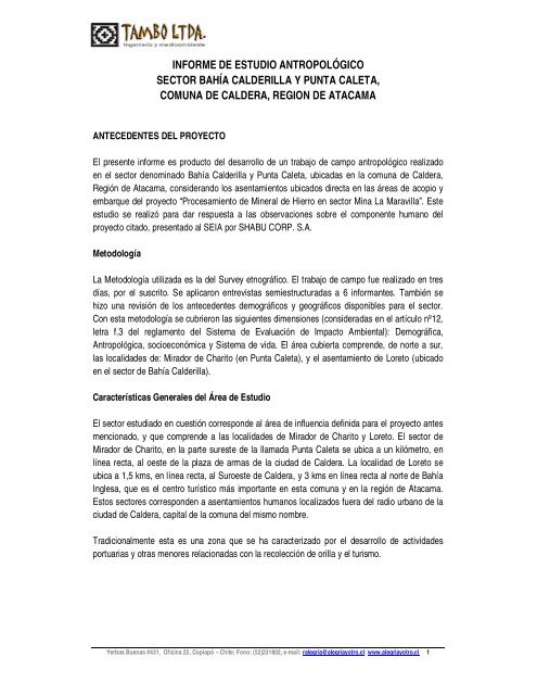 Anexo 15 - SEA - Servicio de evaluaciÃ³n ambiental