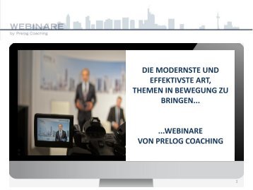 Das ist Prelog Coaching – Frankfurt am Main - Prelog GmbH