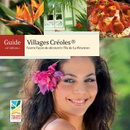 Guide Villages CrÃ©oles Â® - Ile de La RÃ©union Tourisme
