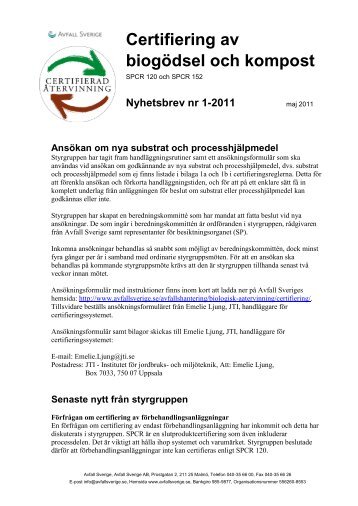 Nr 1-2011 - Avfall Sverige