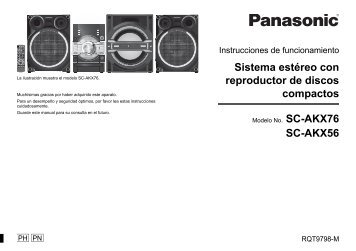SC-AKX56 - Panasonic