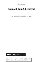 Neu auf dem Chefsessel - FinanzBuch Verlag