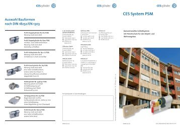 CES System PSM