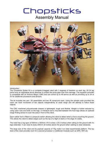 Assembly Manual - Robosavvy