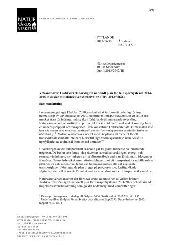 130930-yttrande-nationell-plan-for-transportsystemet-2014-2025