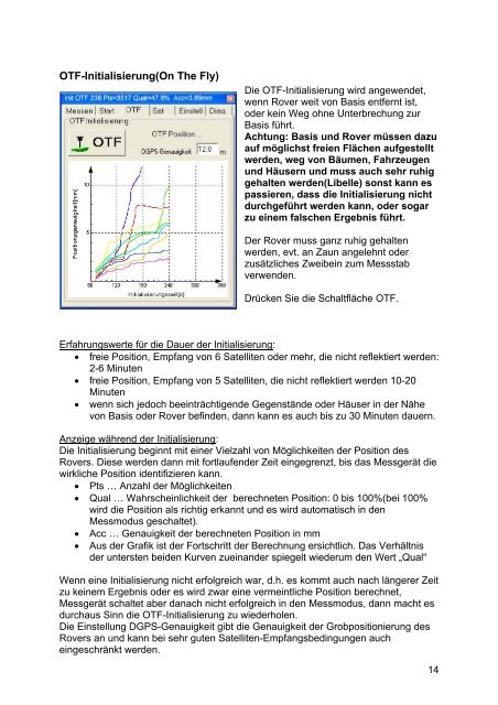 Vermessung mit GPS MessgerÃ¤t ETieVe-RTK