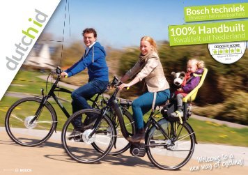 De Dutch ID E-Bike brochure