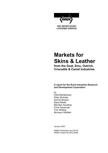 Markets for Skins & Leather - Bad Request