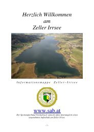 Uferbetretungsrecht Zeller Irrsee - Sportanglerbund VÃ¶cklabruck