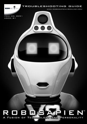 RoboSapien v2 TroubleShooting Guide - RobotsAndComputers.com