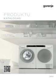 PRODUKTÅ² - Gorenje