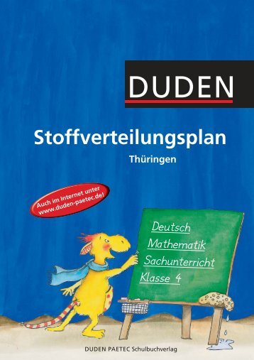 Stoffverteilungsplan ThÃ¼ringen - Duden