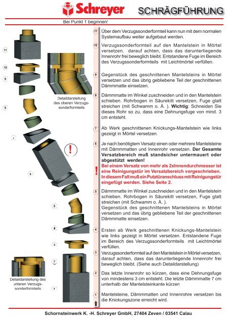 Schornsteinwerk K. -H. Schreyer GmbH, 27404 Zeven / 03541 ...