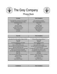 The Grey Company