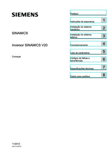 Inversor SINAMICS V20 - Industry