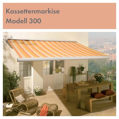 Terrassenmarkisen - Markus Hammer Sonnenschutztechnik