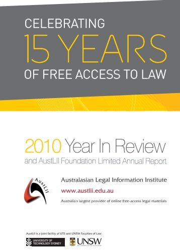 2010 - Australasian Legal Information Institute