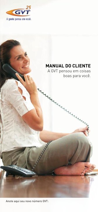 MANUAL DO CLIENTE - GVT