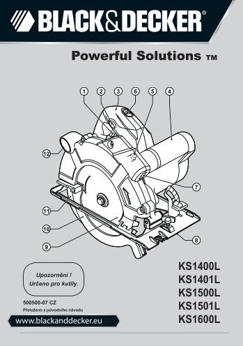 Powerful Solutions TM - Servis - Black & Decker