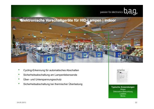 Datei herunterladen - BAG electronics