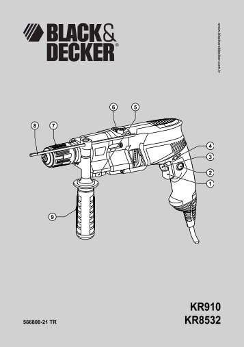 KR910 KR8532 - Black & Decker