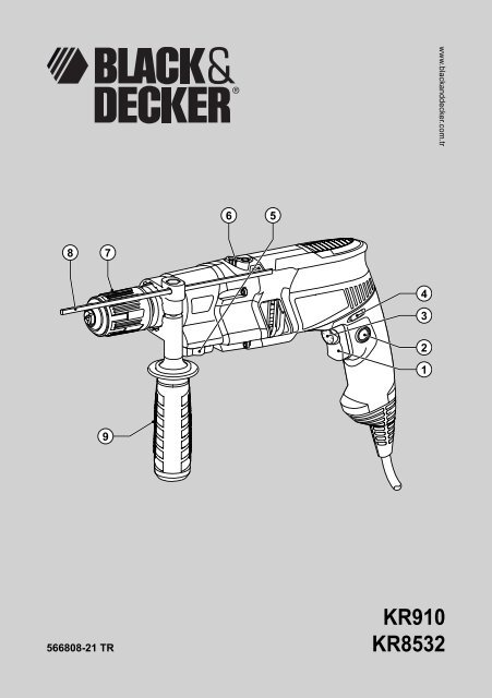 KR910 KR8532 - Black & Decker