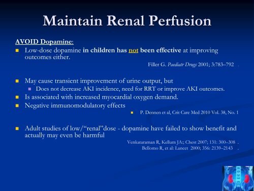 Acute Kidney Injury in In Paediatrics