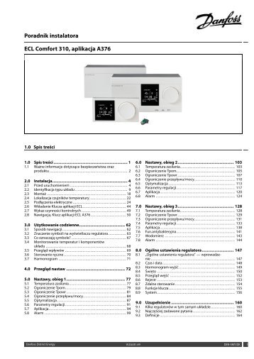 ECL Comfort 310, A376 Installation Guide - Danfoss